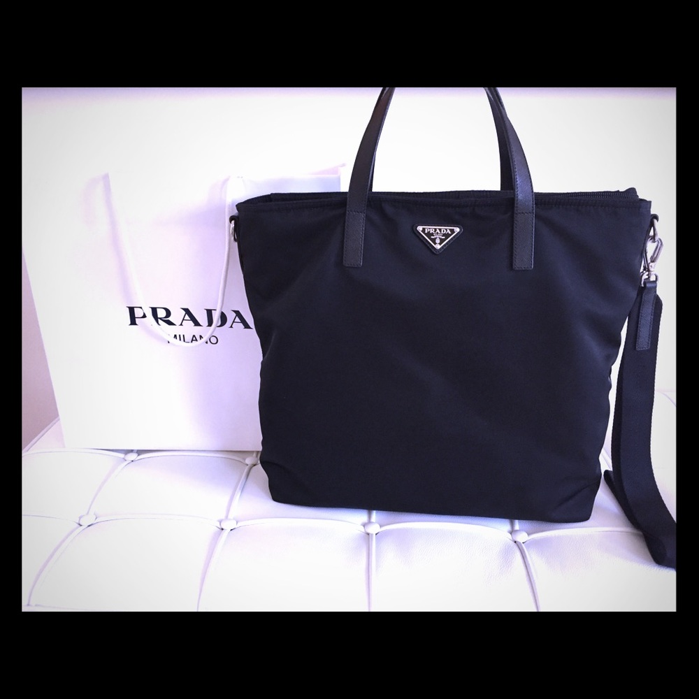 Authentic Prada Shopper Tote